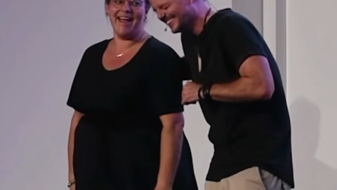 Nick Martin Show Erfurt mit Gebärdensprachdolmetscherin Anne König
