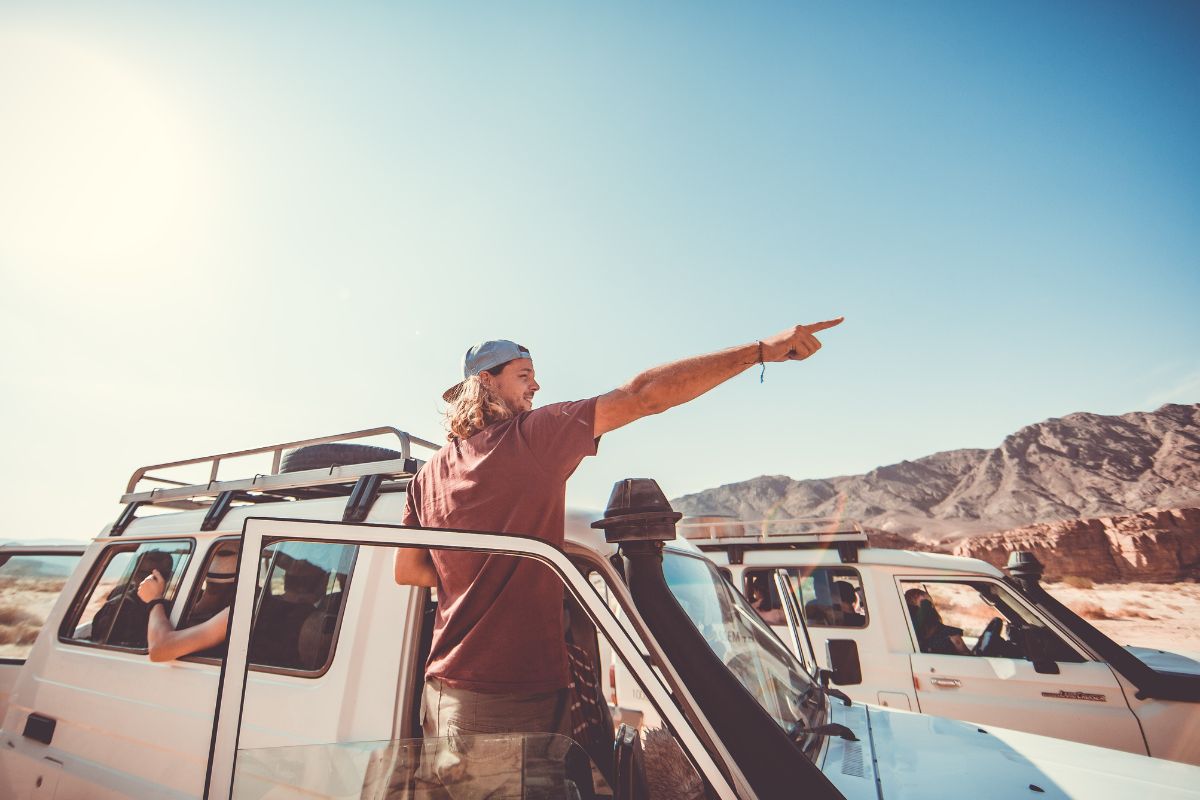 Nick Martin als Guide für das Adventure Camp Mauretanien