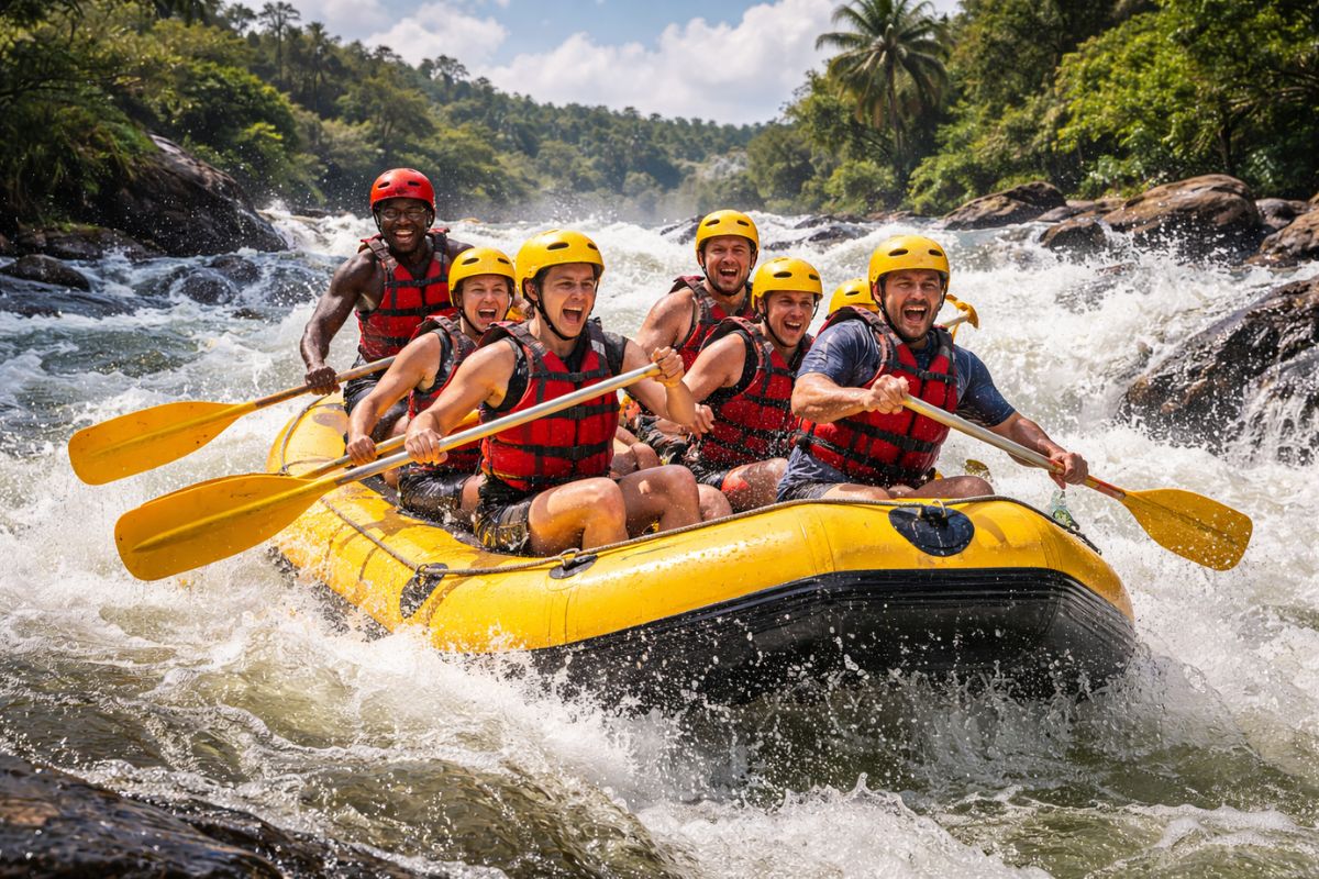 WIldwater Rafting Uganda Jinja
